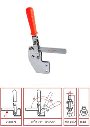 Flachplatten-Basisklemme / 1103 PL (1207 UFD-L)