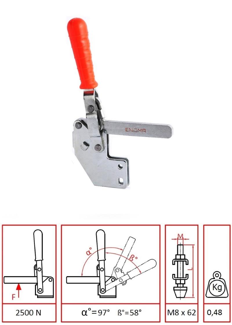 Flachplatten-Basisklemme / 1103 PL (1207 UFD-L)