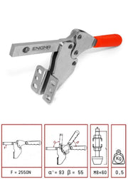 Lamella Front Base Clamp / 1263 AL