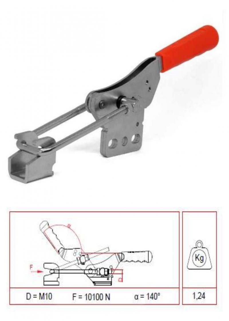U-förmige Hakenklemme (13010 D)
