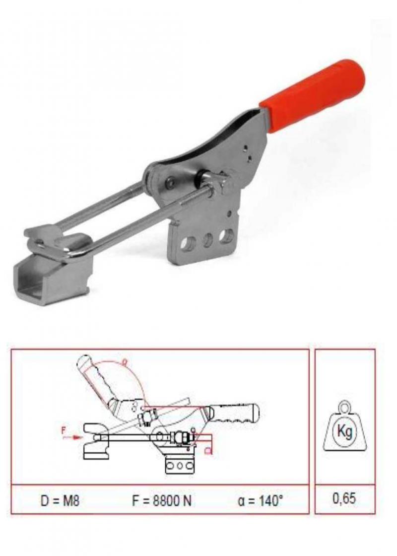 U-Haken-Klemme (13108 D)