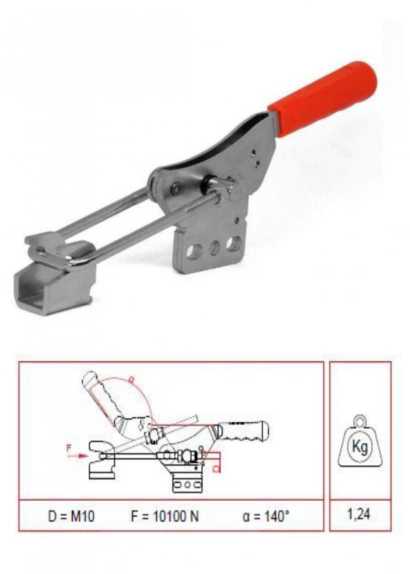 U-förmige Hakenklemme (13110 D)