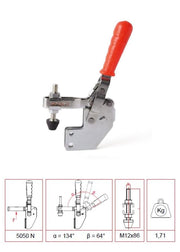 Plattenfußklemme / Serie 1106 P
