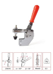 Plattenfußklemme / 1103 P (1207 UFD)