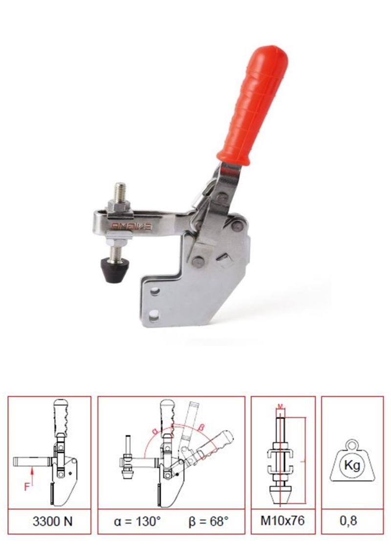 Plattenfußklemme / 1104 P (1210 UFD)